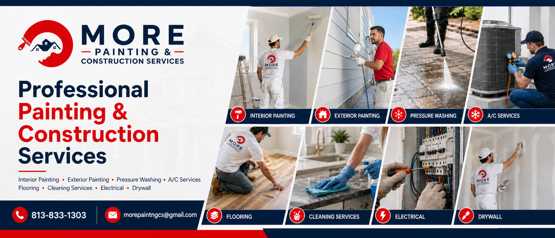 MORE Painting and Construction Services banner