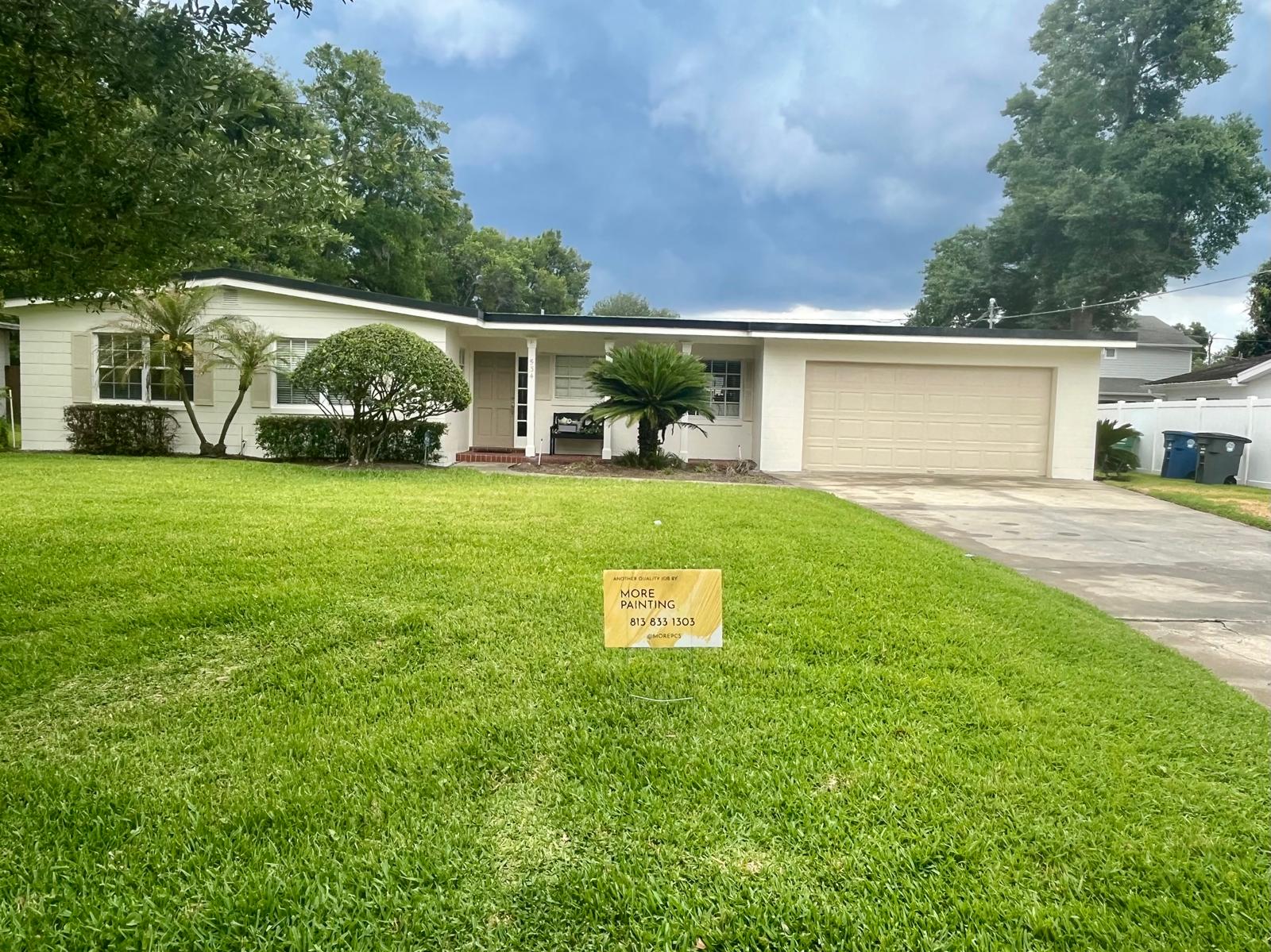 After exterior painting project