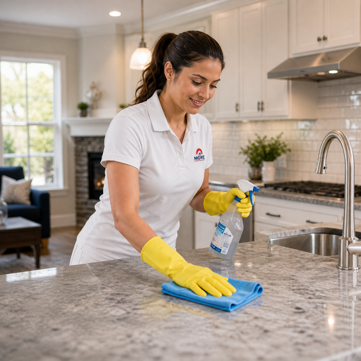 Cleaning services by MORE Painting & Construction Services