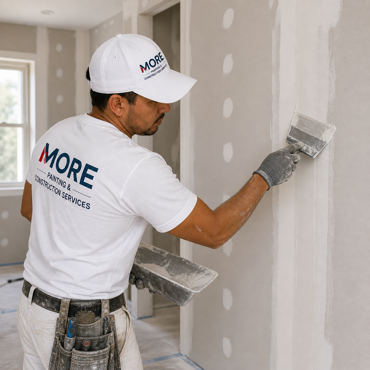 Drywall service by MORE Painting & Construction Services